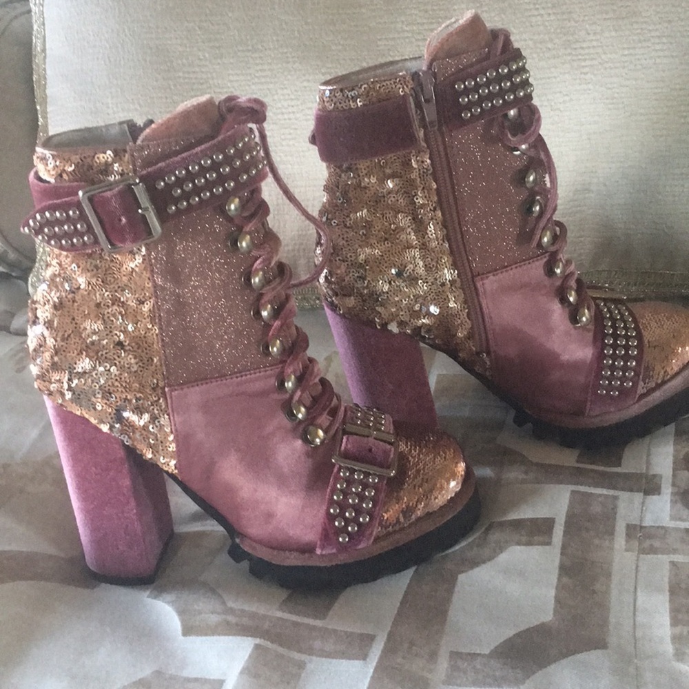 Never worn Jeffrey Campbell boots.